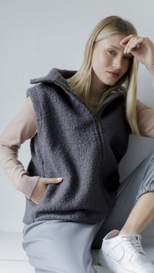 Chaleco Boucle
