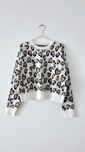 1420 Sweater HEARTS Importado