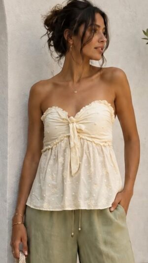 #HS230 STRAPLESS ESCOTE CORAZÓN